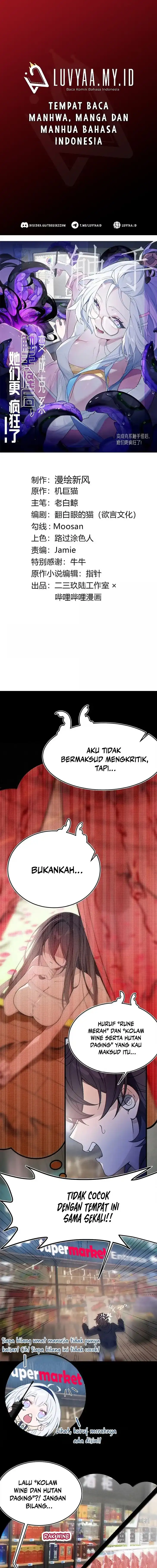 Turning Into A Tentacle Monster, Made Me Crazier Chapter 33 halaman 1