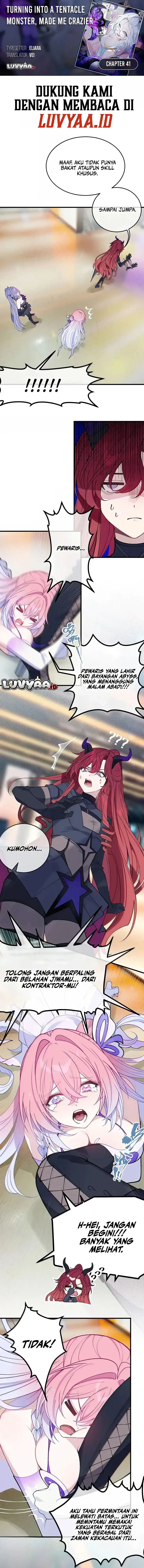 Turning Into A Tentacle Monster, Made Me Crazier Chapter 41 halaman 1