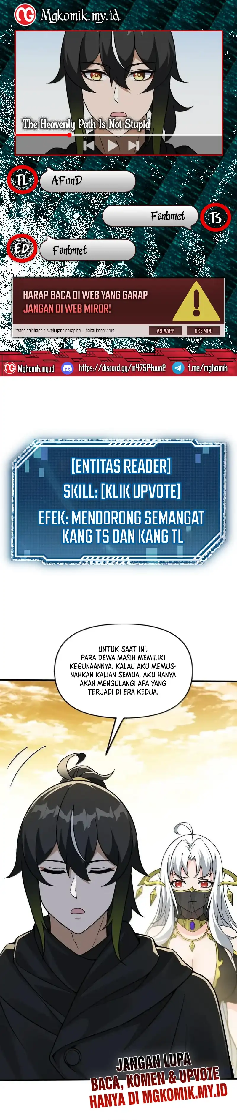 The Heavenly Path Is Not Stupid Chapter 147 halaman 1