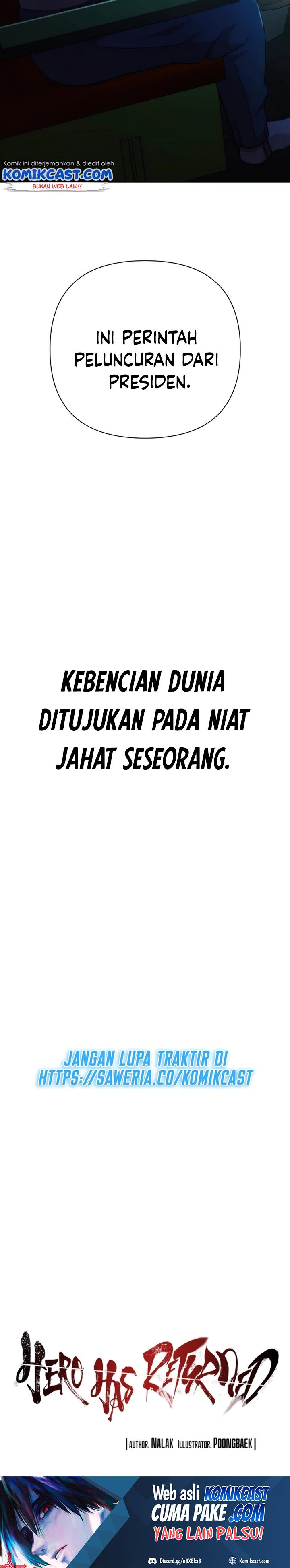Hero Has Returned Chapter 20 halaman 38