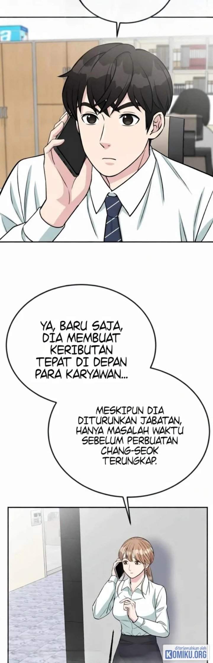 Reincarnated as a New Employee Chapter 41 halaman 22