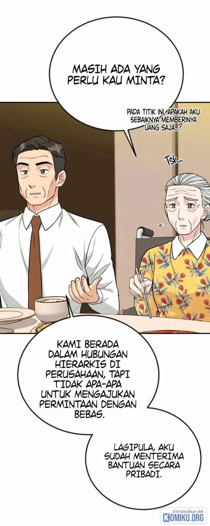 Reincarnated as a New Employee Chapter 41 halaman 59
