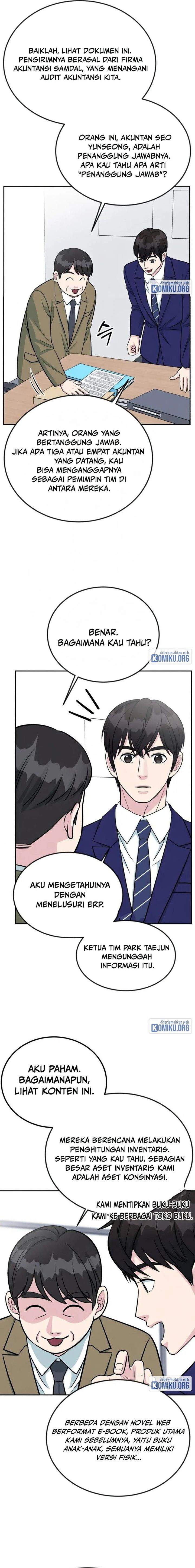 Reincarnated as a New Employee Chapter 43 halaman 22