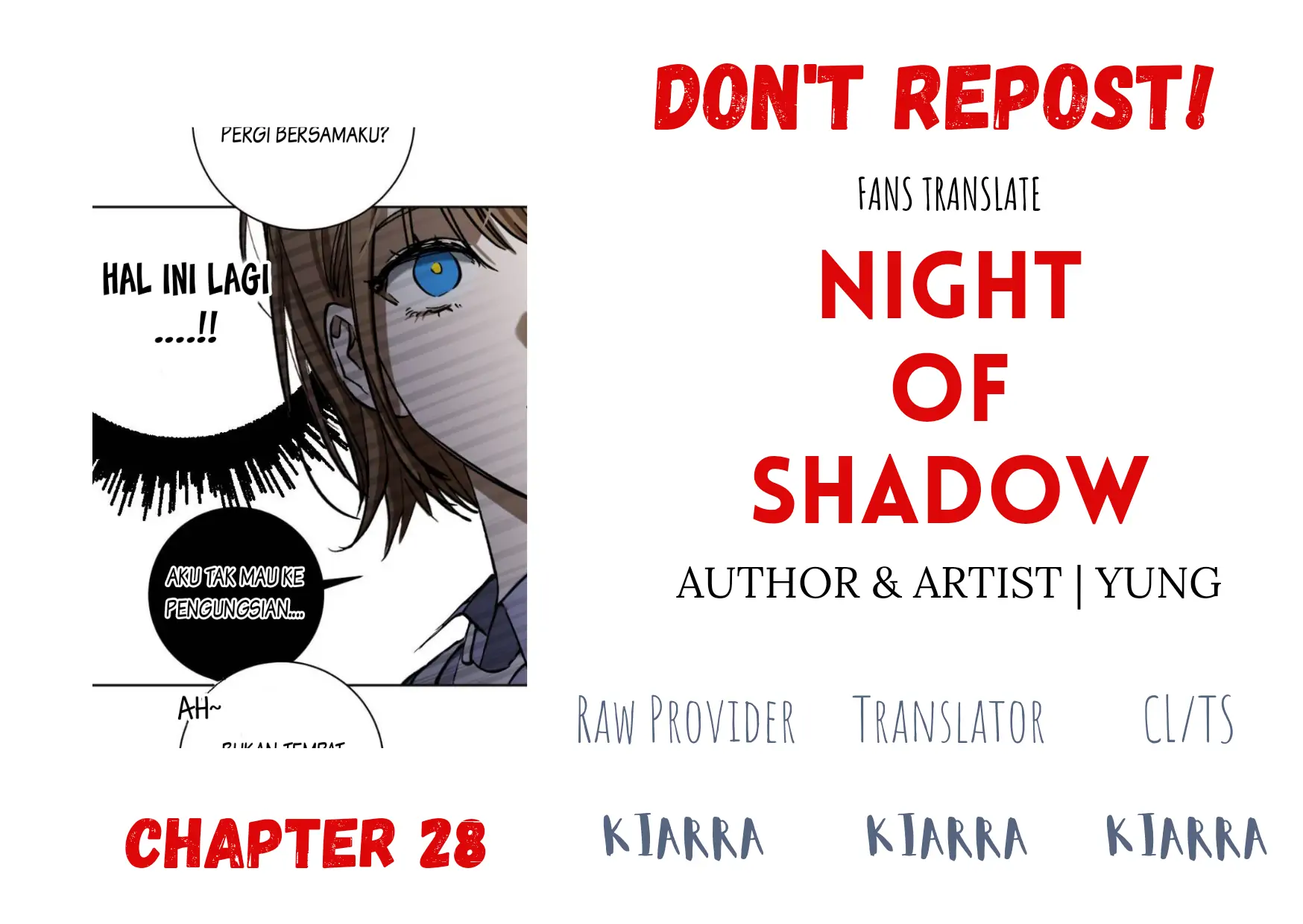 Night Of Shadows Chapter 28 halaman 1