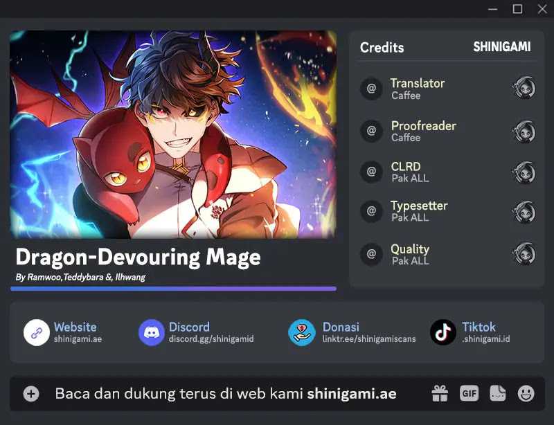 Dragon-Devouring Mage Chapter 73 halaman 1