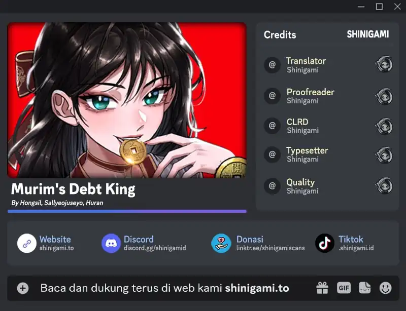 Murim’s Debt King Chapter 1 halaman 1