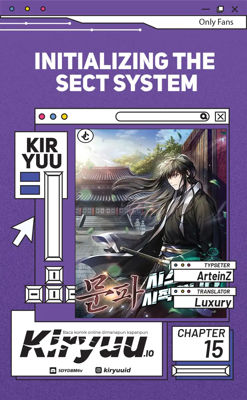 Initializing the Sect System Chapter 15 halaman 1