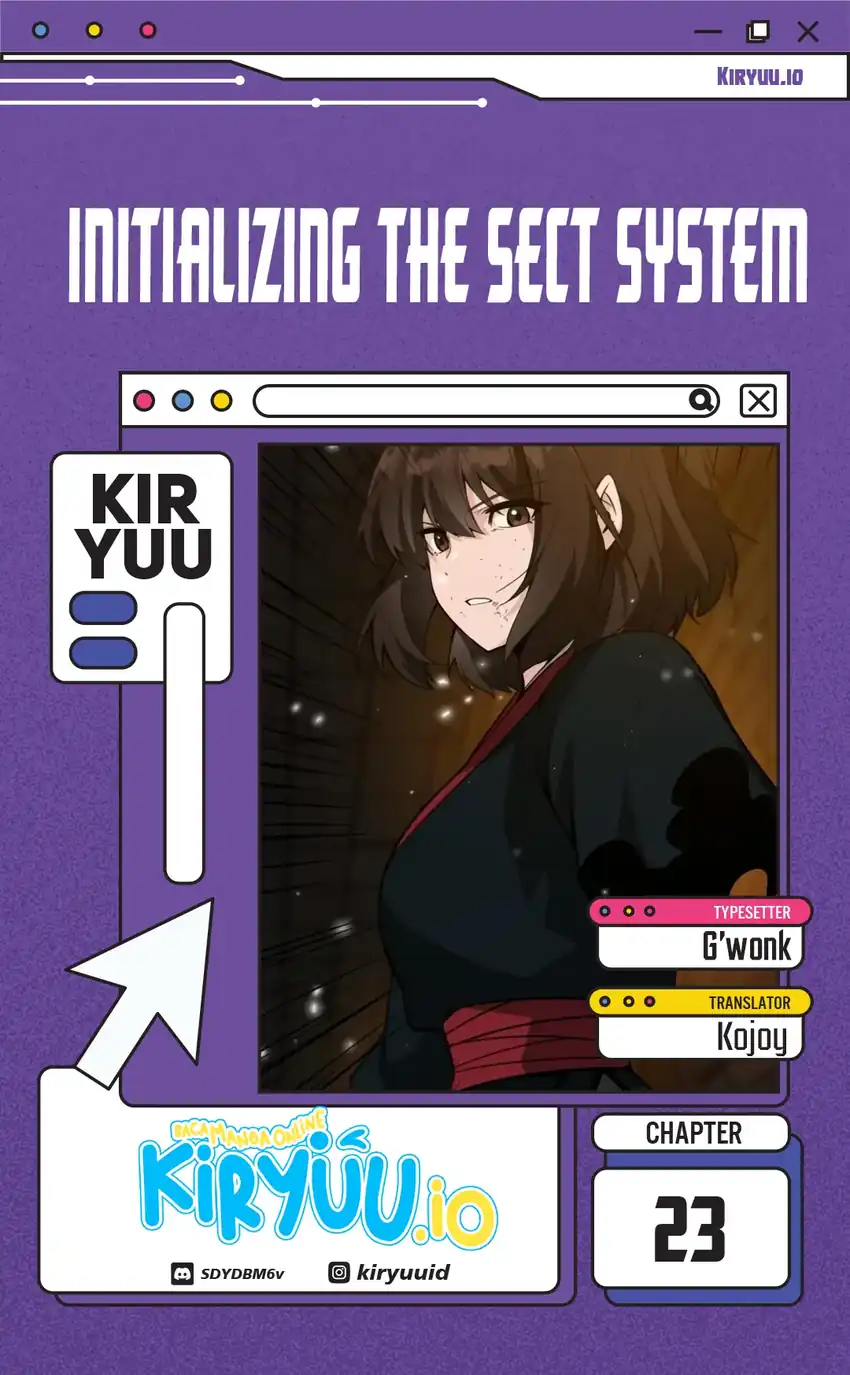Initializing the Sect System Chapter 23 halaman 1