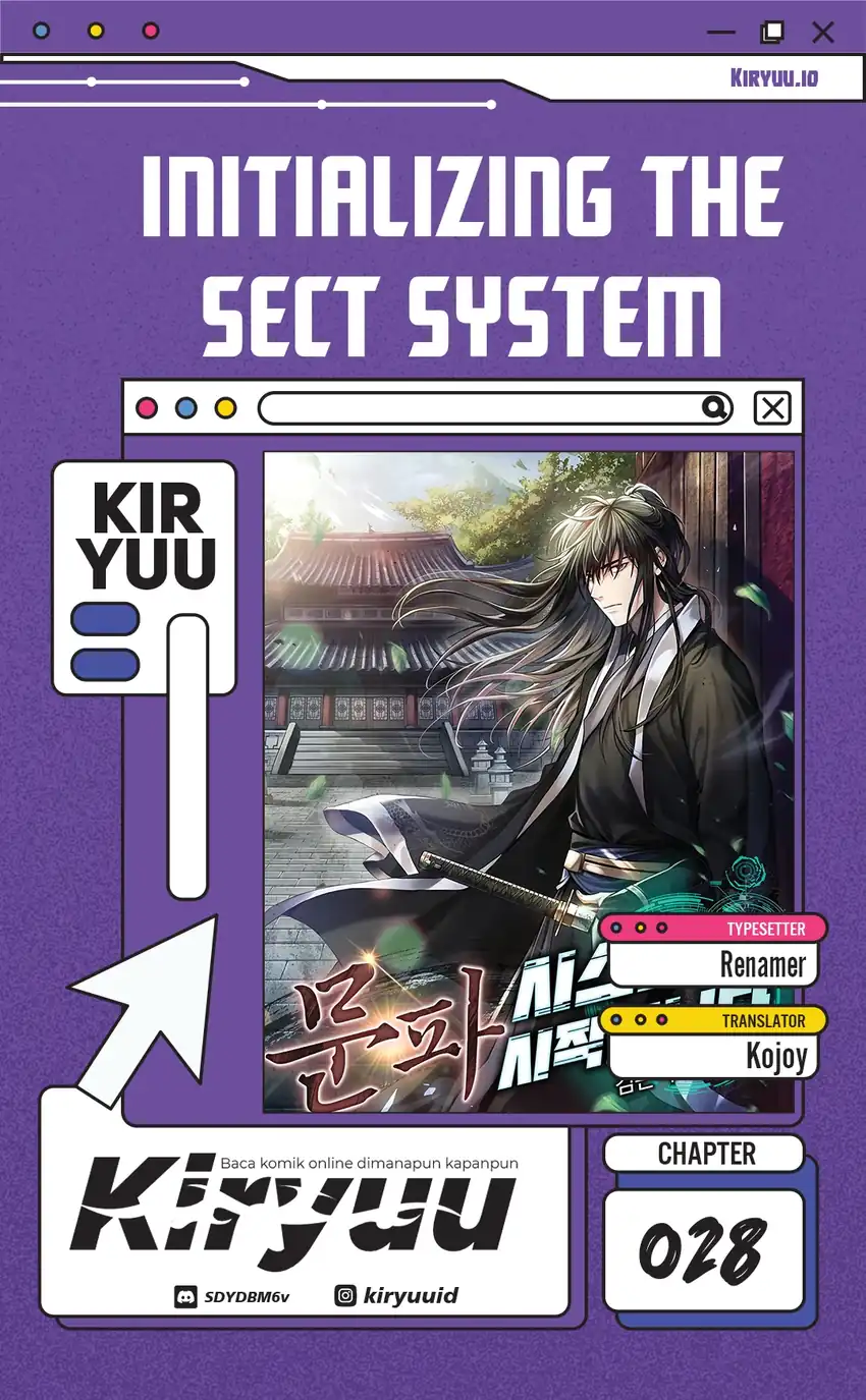 Initializing the Sect System Chapter 28 halaman 1