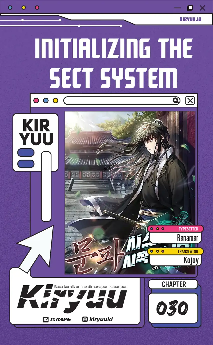 Initializing the Sect System Chapter 30 halaman 1