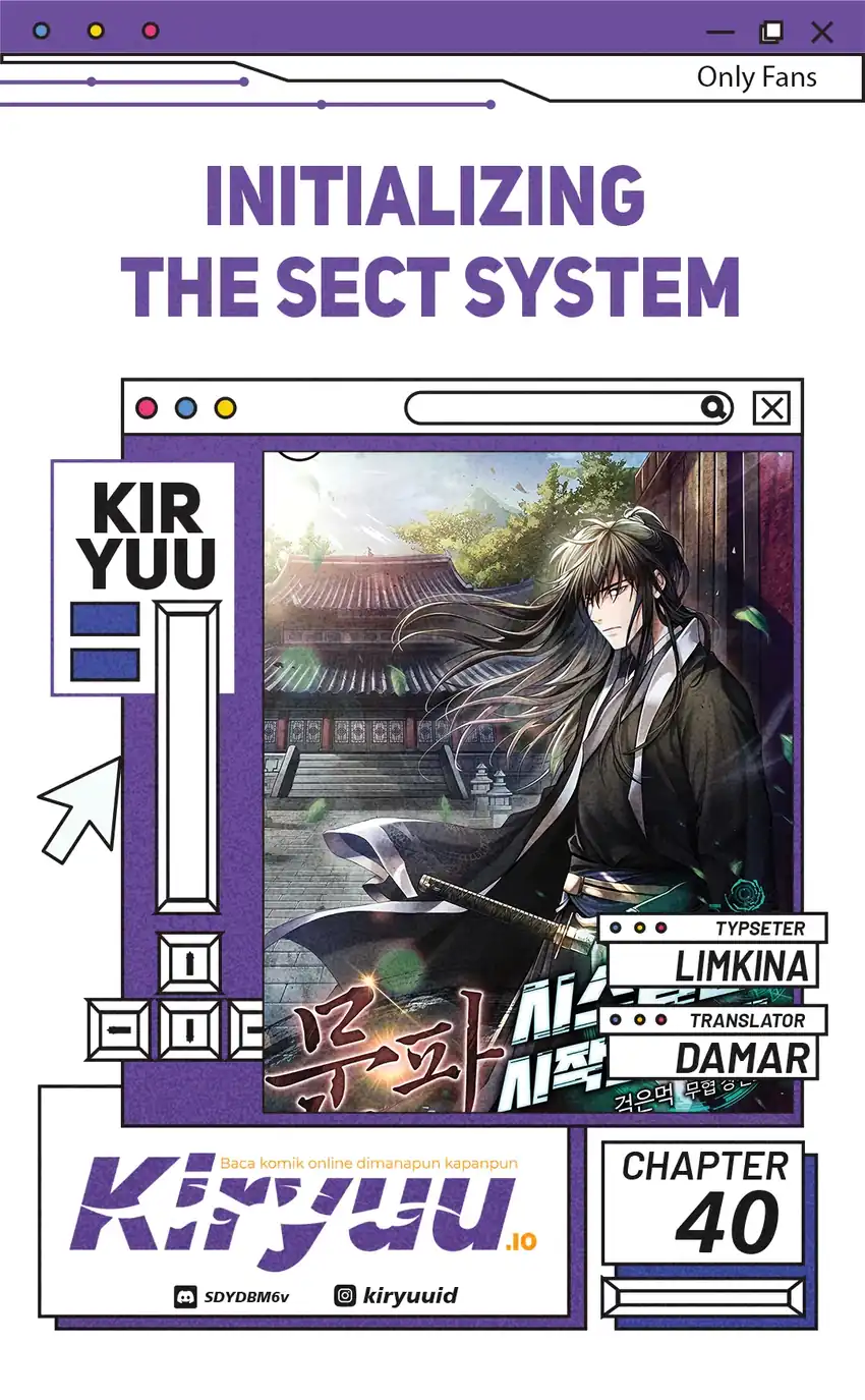 Initializing the Sect System Chapter 40 halaman 1