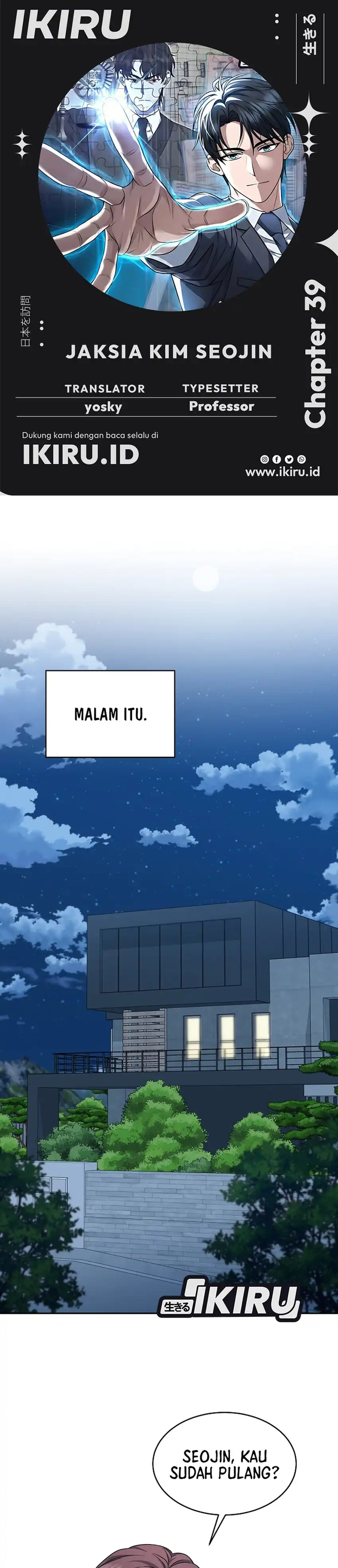 Prosecutor Kim Seojin Chapter 39 halaman 1