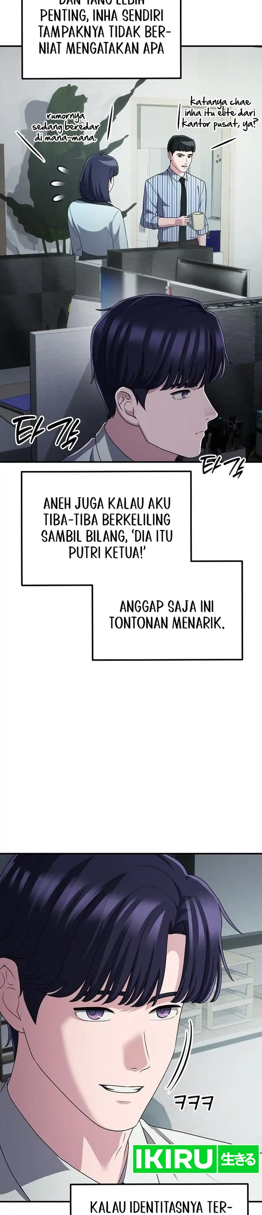 The Corporate Underdog Who Does Everything Right Chapter 70 halaman 30