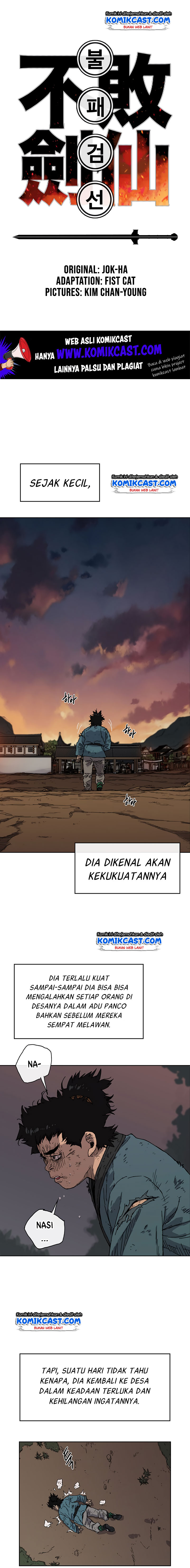 The Undefeatable Swordsman Chapter 1 halaman 2