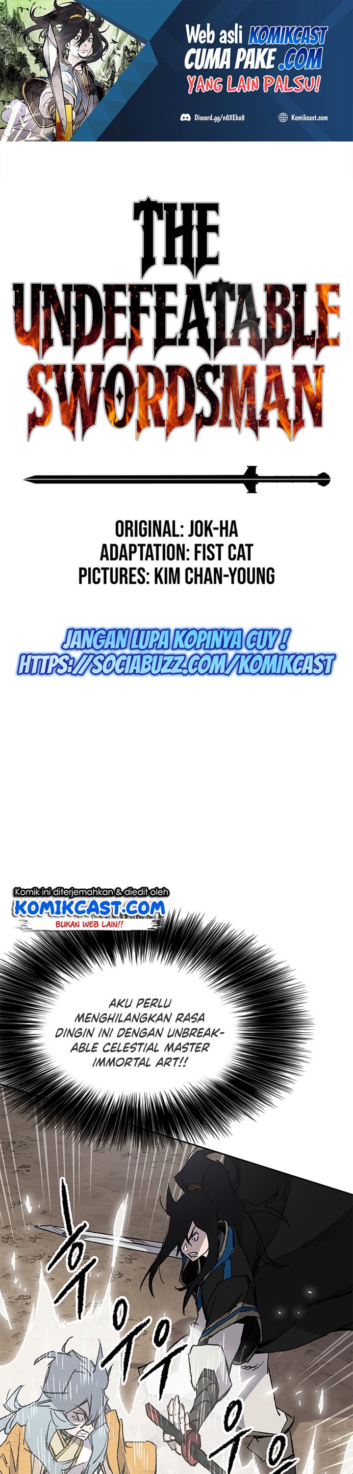 The Undefeatable Swordsman Chapter 104 halaman 2