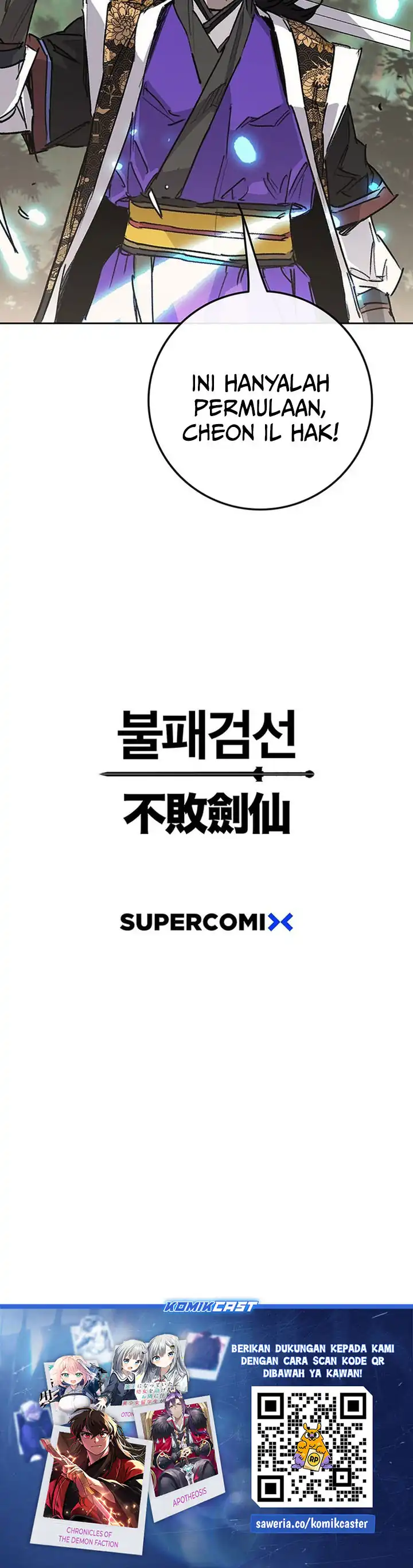 The Undefeatable Swordsman Chapter 261 halaman 35