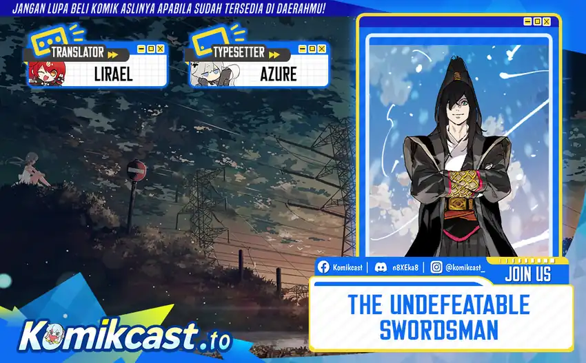 The Undefeatable Swordsman Chapter 269 halaman 1