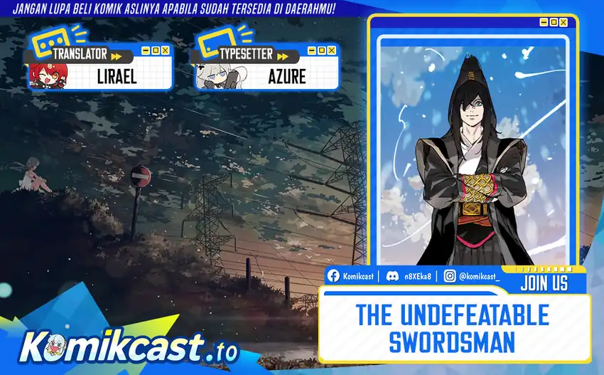 The Undefeatable Swordsman Chapter 277 halaman 1