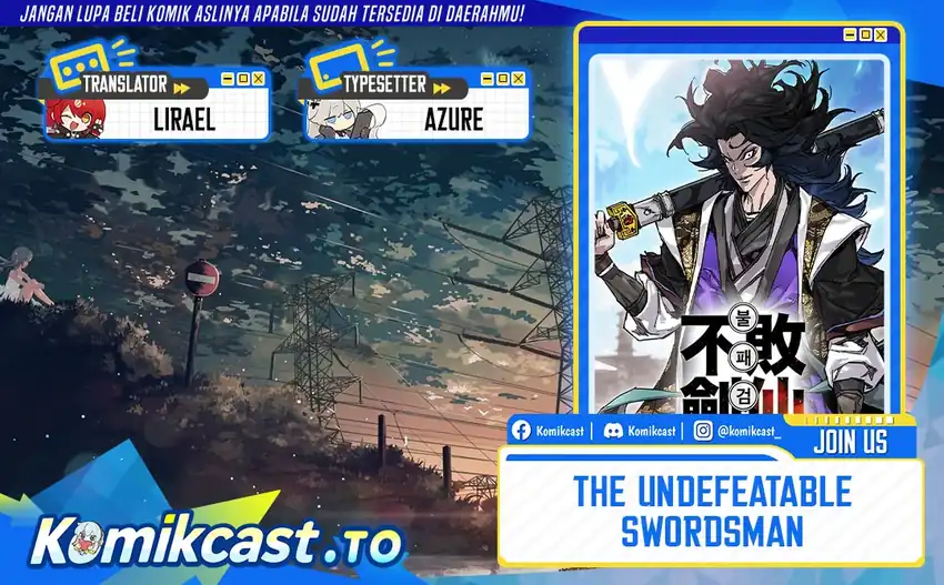 The Undefeatable Swordsman Chapter 300 halaman 1