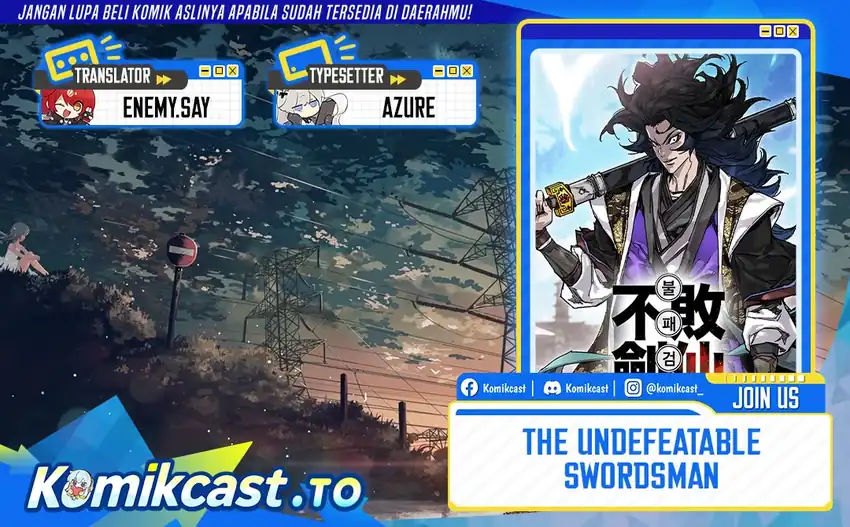 The Undefeatable Swordsman Chapter 305 halaman 1