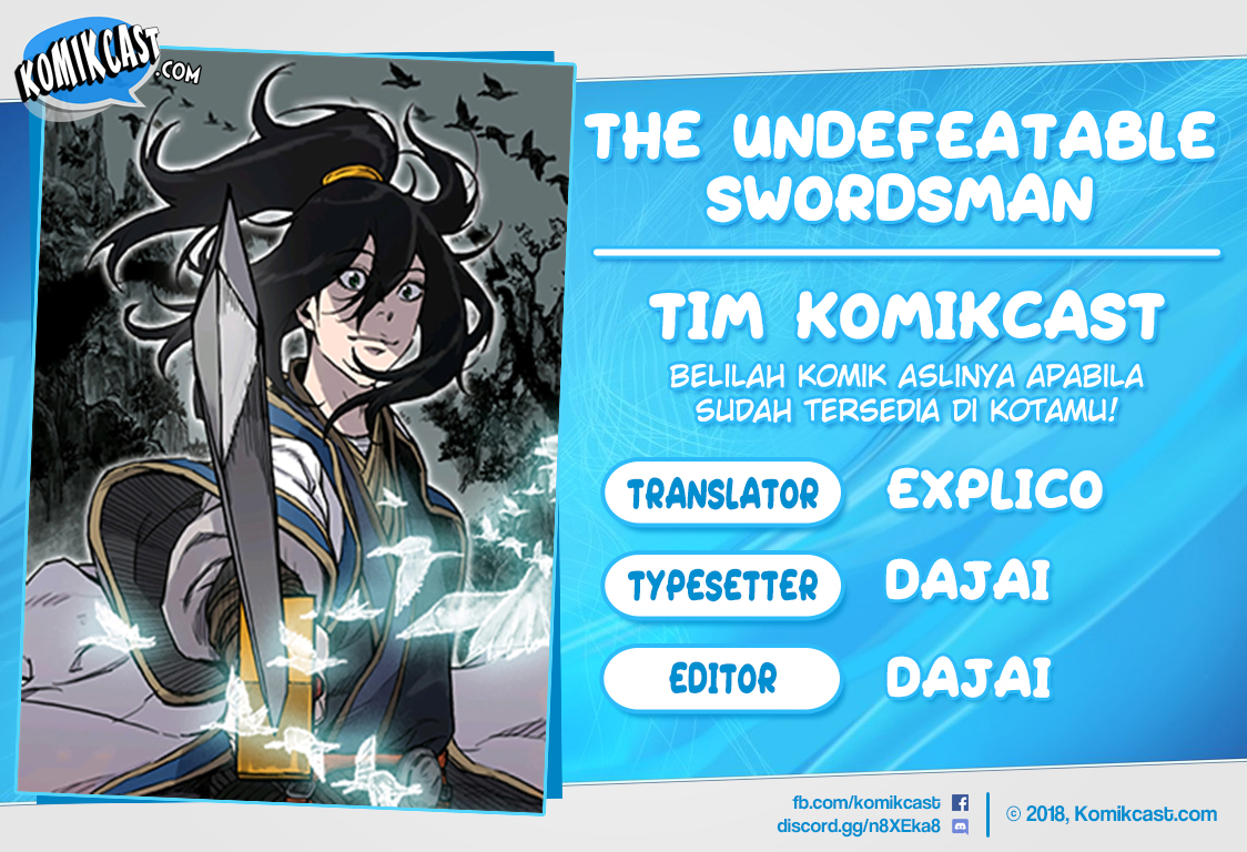 The Undefeatable Swordsman Chapter 40 halaman 1