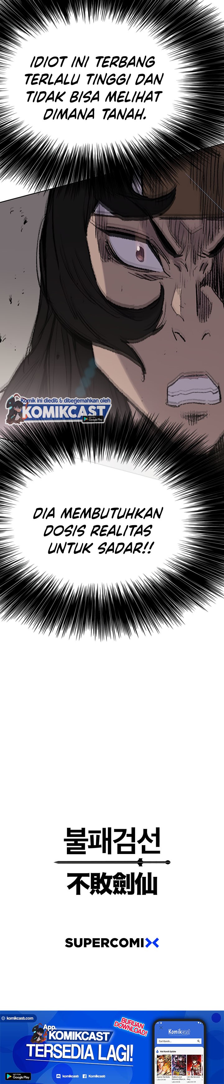The Undefeatable Swordsman Chapter 62 halaman 30