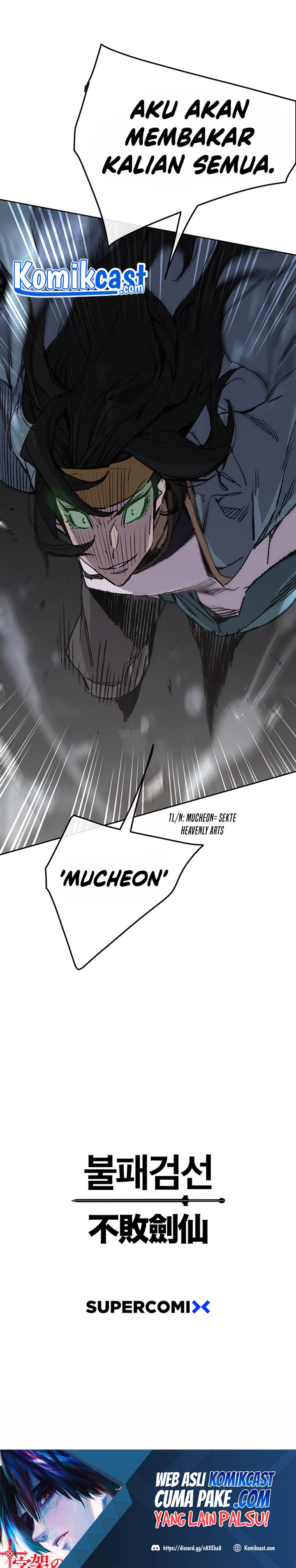 The Undefeatable Swordsman Chapter 89 halaman 34