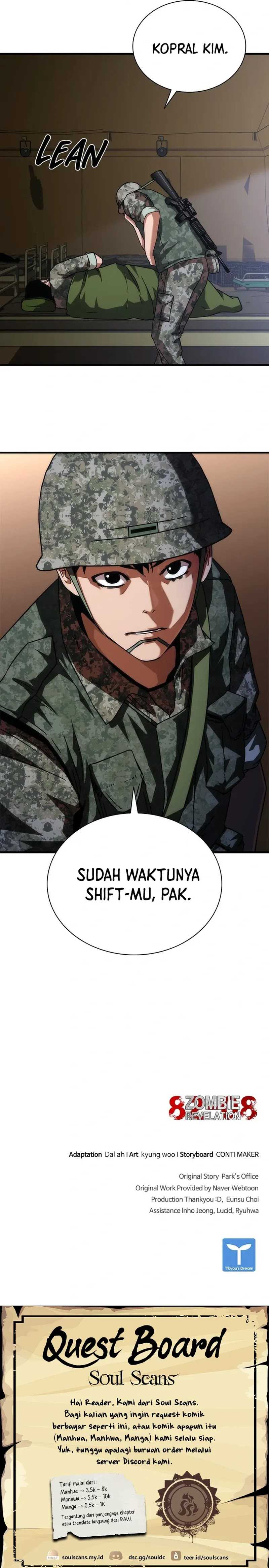 Zombie Apocalypse 82-08 Chapter 34 halaman 36