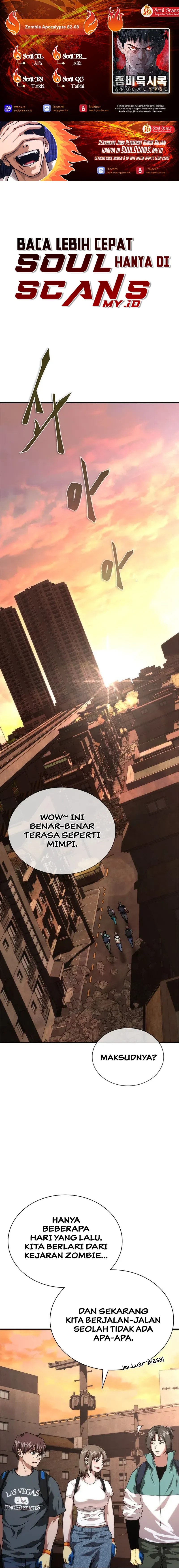 Zombie Apocalypse 82-08 Chapter 74 halaman 1