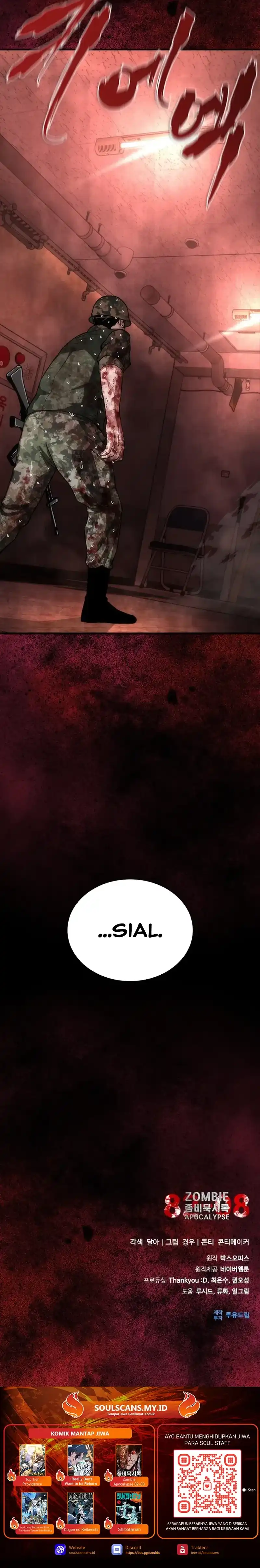 Zombie Apocalypse 82-08 Chapter 85 halaman 34
