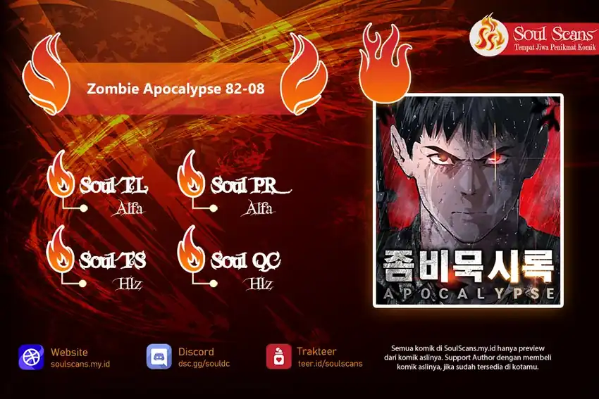 Zombie Apocalypse 82-08 Chapter 93 halaman 1
