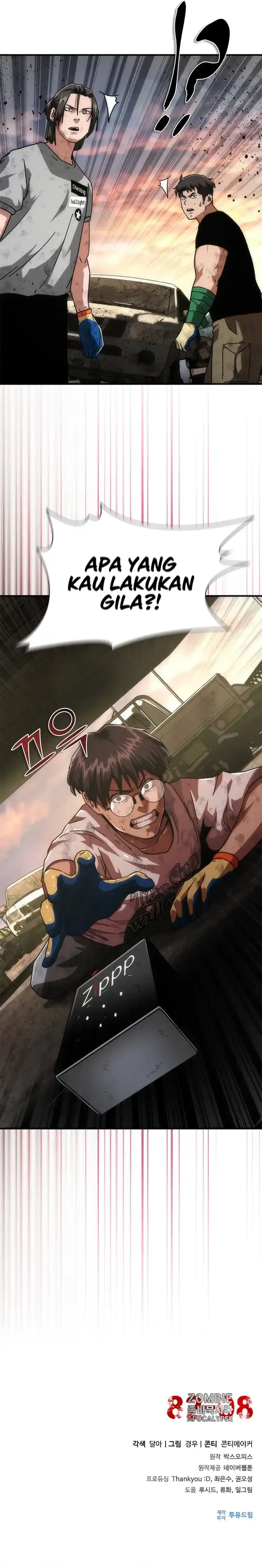 Zombie Apocalypse 82-08 Chapter 98 halaman 38