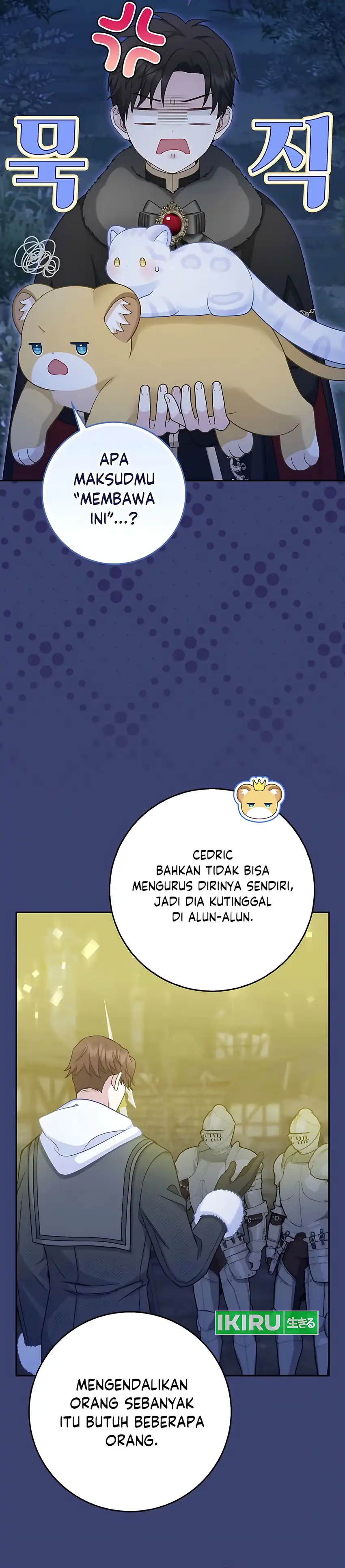 The Snow Leopard Baby of the Black Leopard Family Chapter 59 halaman 26