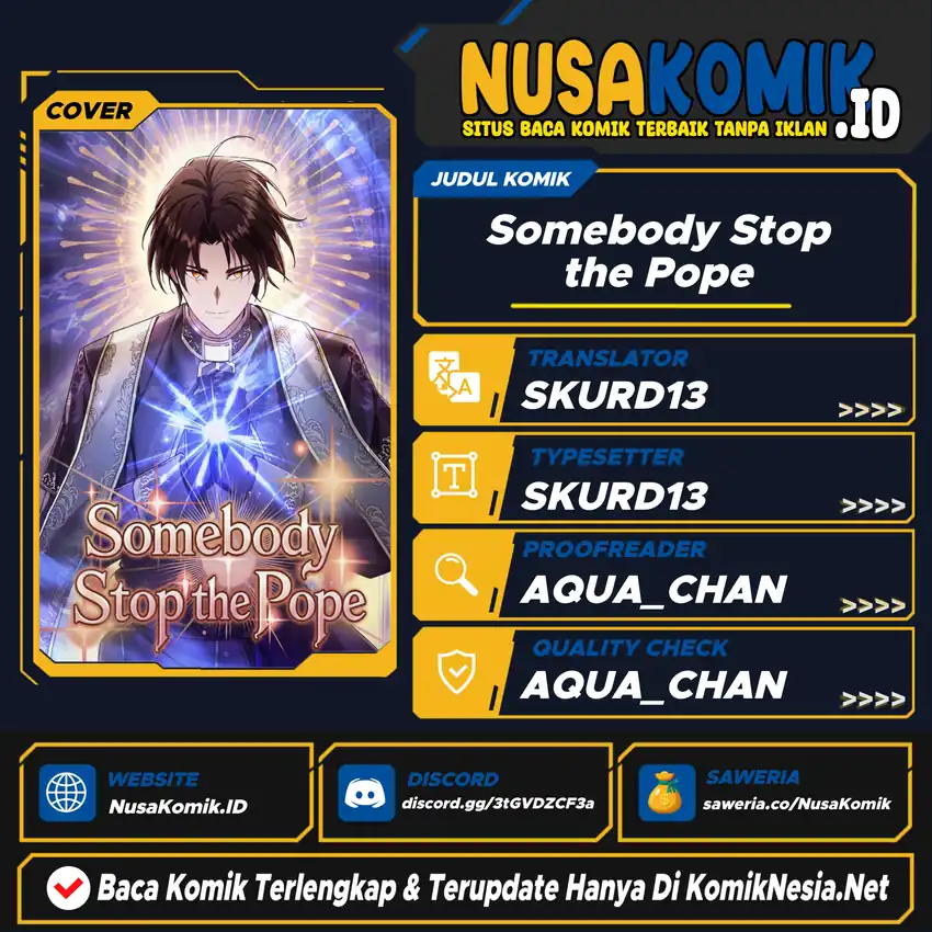 Somebody Stop the Pope Chapter 71 halaman 1