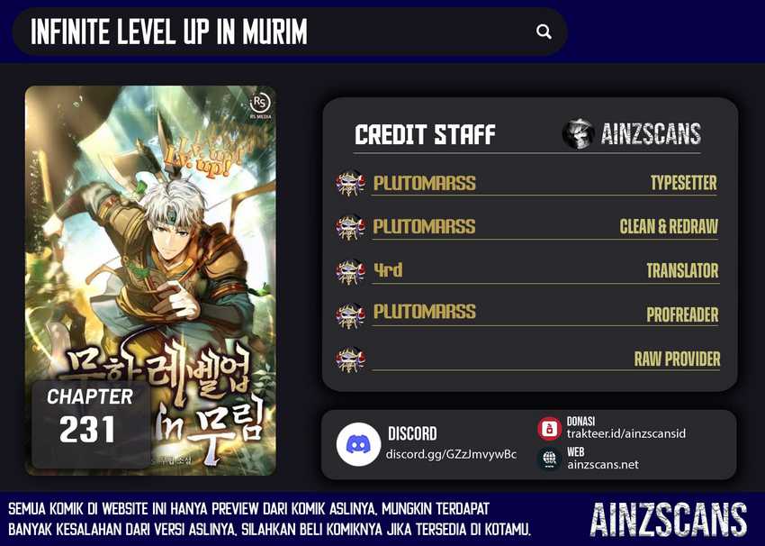 Infinite Level Up in Murim Chapter 231 halaman 1