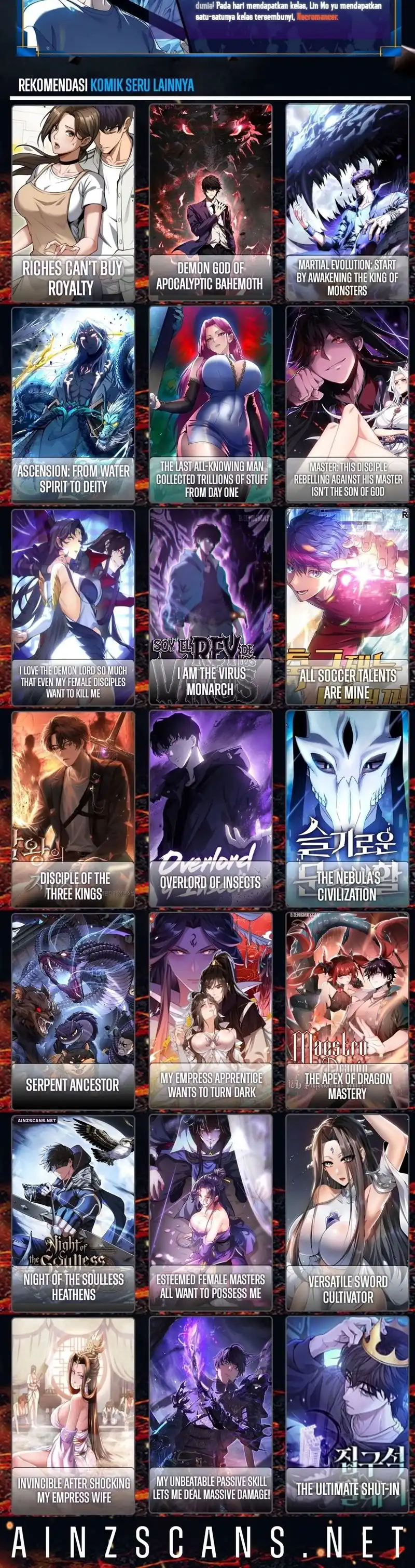 I Am the Virus Monarch Chapter 108 halaman 17
