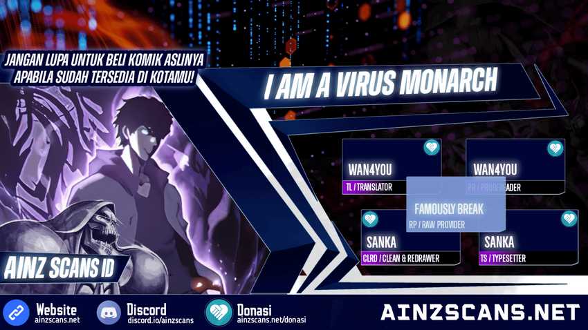 I Am the Virus Monarch Chapter 27 halaman 1