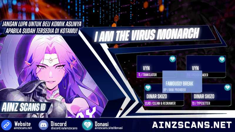 I Am the Virus Monarch Chapter 58 halaman 1