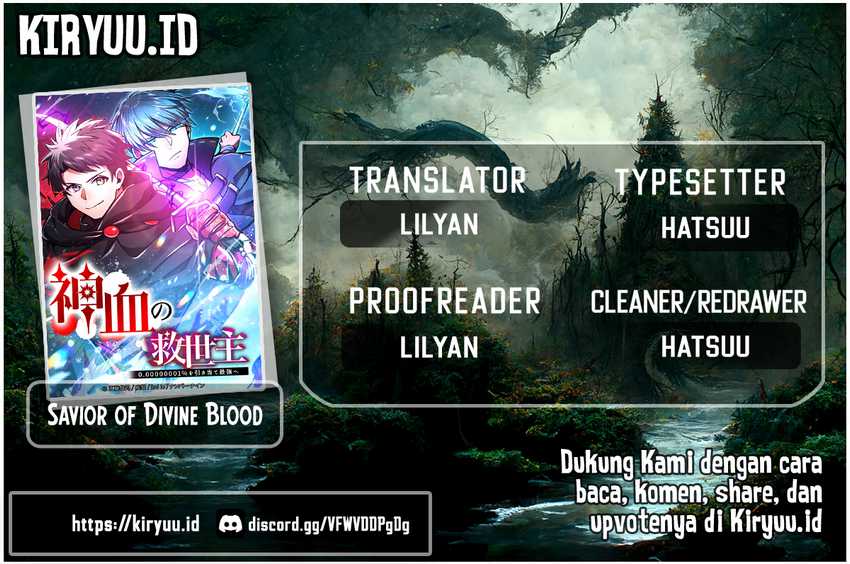 Savior of Divine Blood ~Draw Out 0.00000001% to Become the Strongest~ Chapter 7 halaman 1