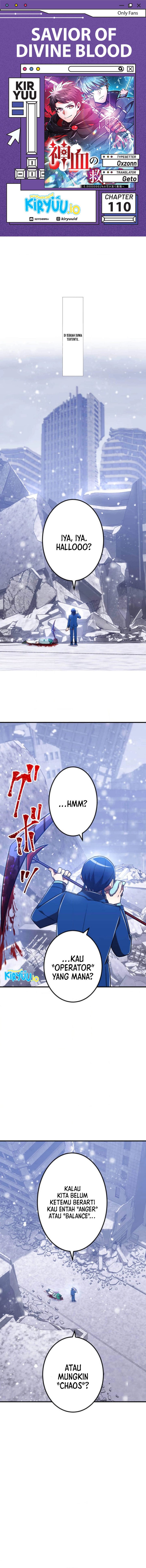 Savior of Divine Blood ~Draw Out 0.00000001% to Become the Strongest~ Chapter 110 halaman 1