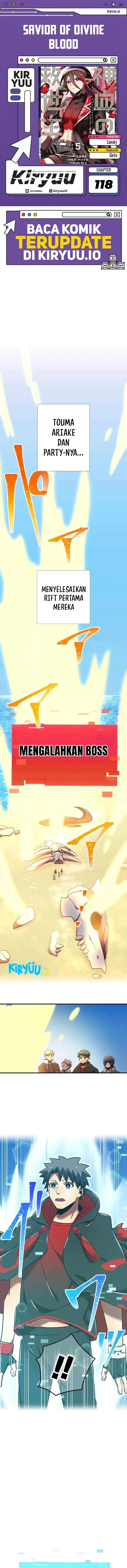 Savior of Divine Blood ~Draw Out 0.00000001% to Become the Strongest~ Chapter 118 halaman 1