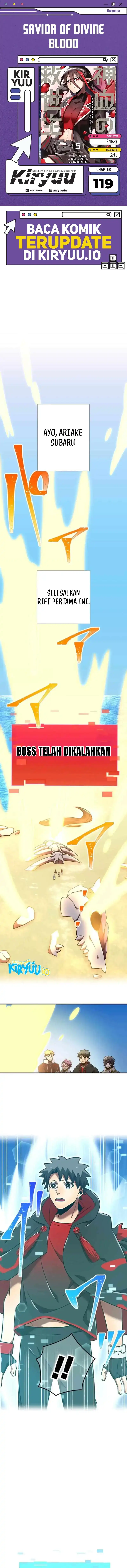 Savior of Divine Blood ~Draw Out 0.00000001% to Become the Strongest~ Chapter 119 halaman 1