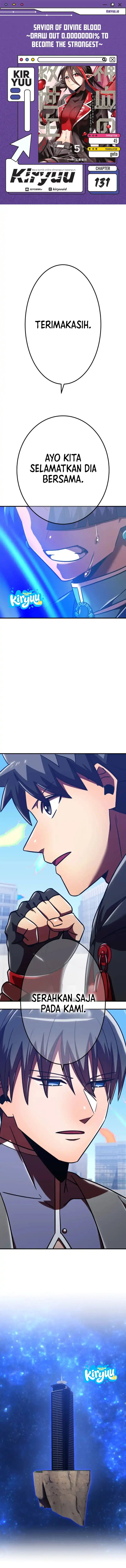 Savior of Divine Blood ~Draw Out 0.00000001% to Become the Strongest~ Chapter 131 halaman 1