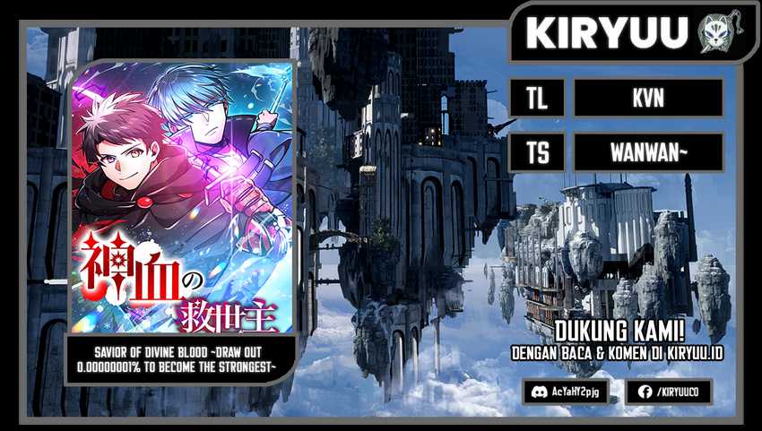 Savior of Divine Blood ~Draw Out 0.00000001% to Become the Strongest~ Chapter 37 halaman 1