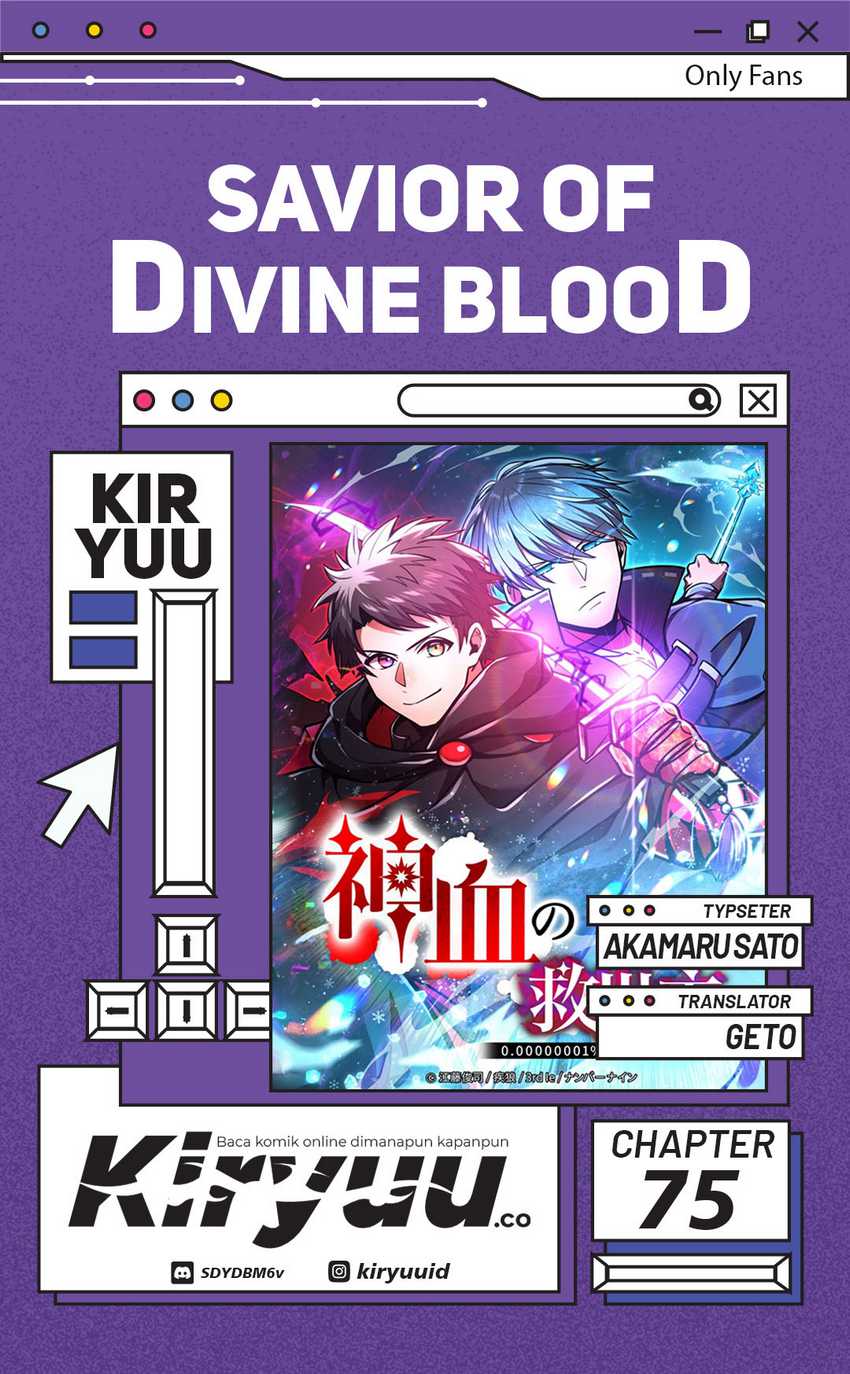 Savior of Divine Blood ~Draw Out 0.00000001% to Become the Strongest~ Chapter 75 halaman 1