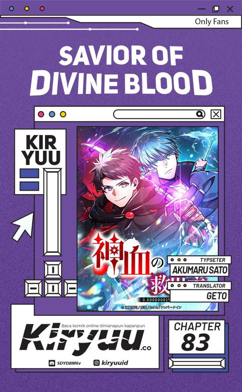 Savior of Divine Blood ~Draw Out 0.00000001% to Become the Strongest~ Chapter 83 halaman 1