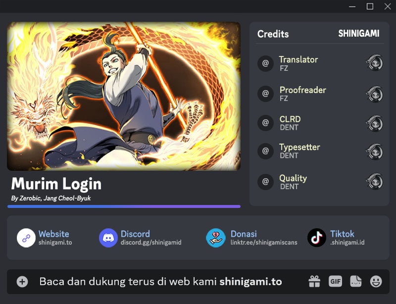 Murim Login Chapter 225 halaman 1