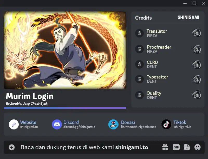 Murim Login Chapter 241 halaman 1