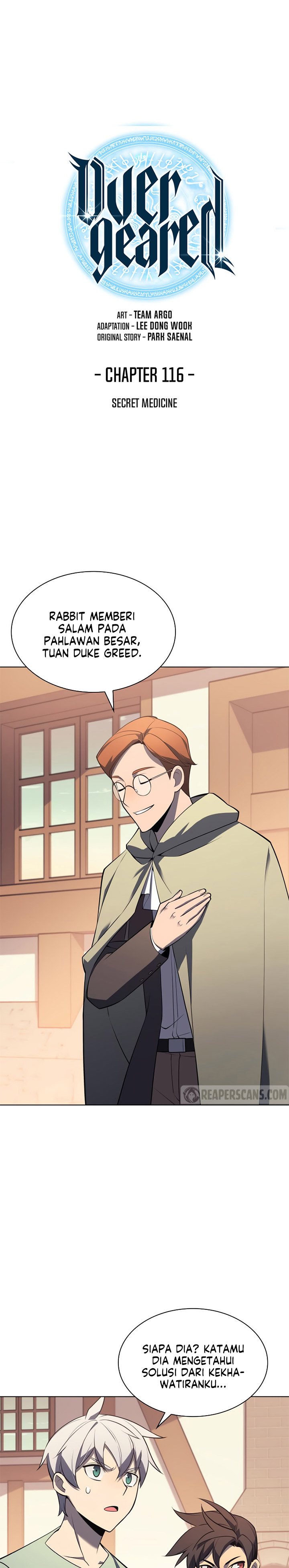 Overgeared New Chapter 116 halaman 1