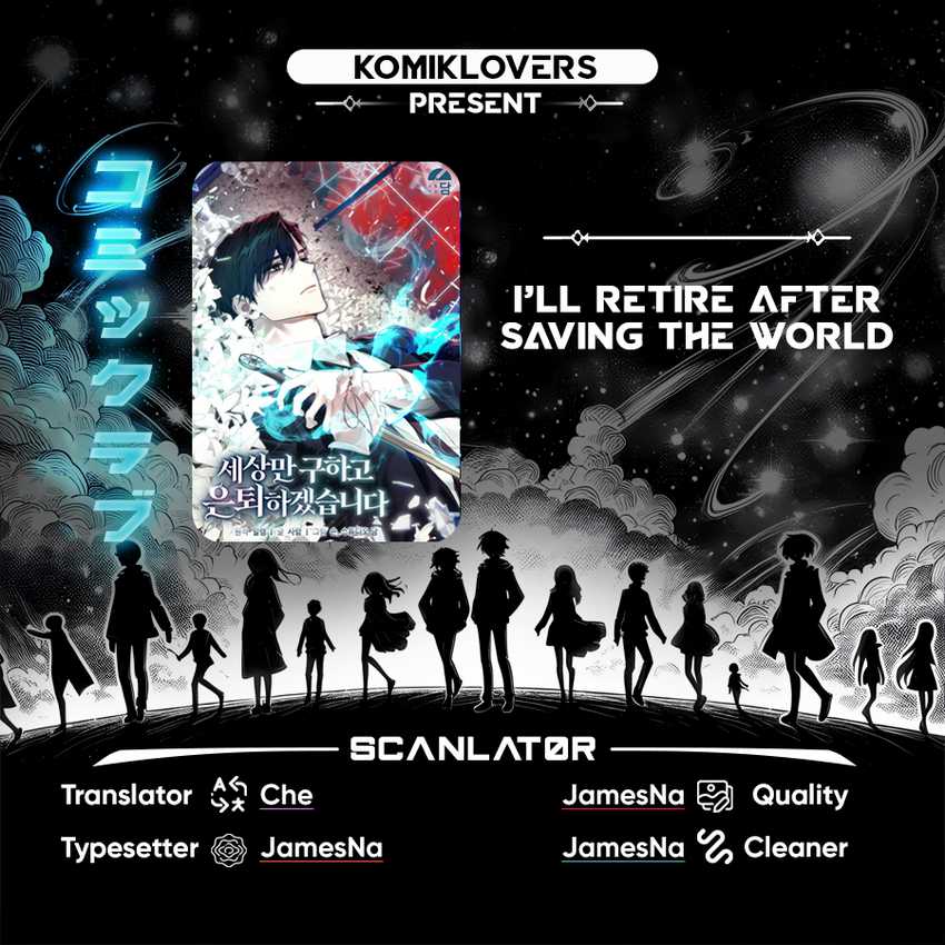 Komik I’ll Retire After Saving the World Chapter 18 Bahasa Indonesia Komiku